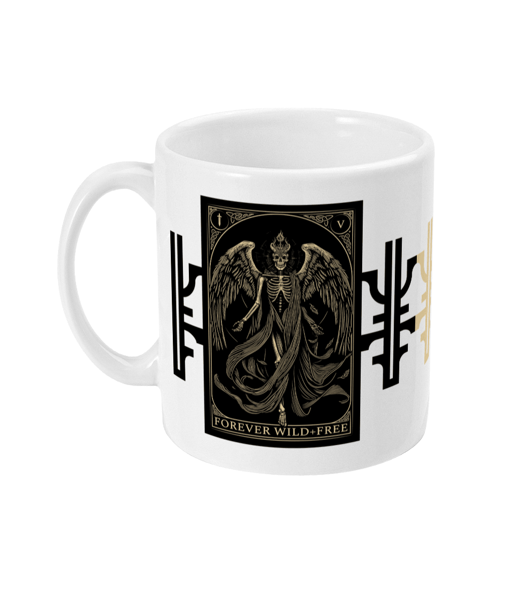 The Fallen 11oz Ceramic Mug - Wild and Free Occult Art and Clothing