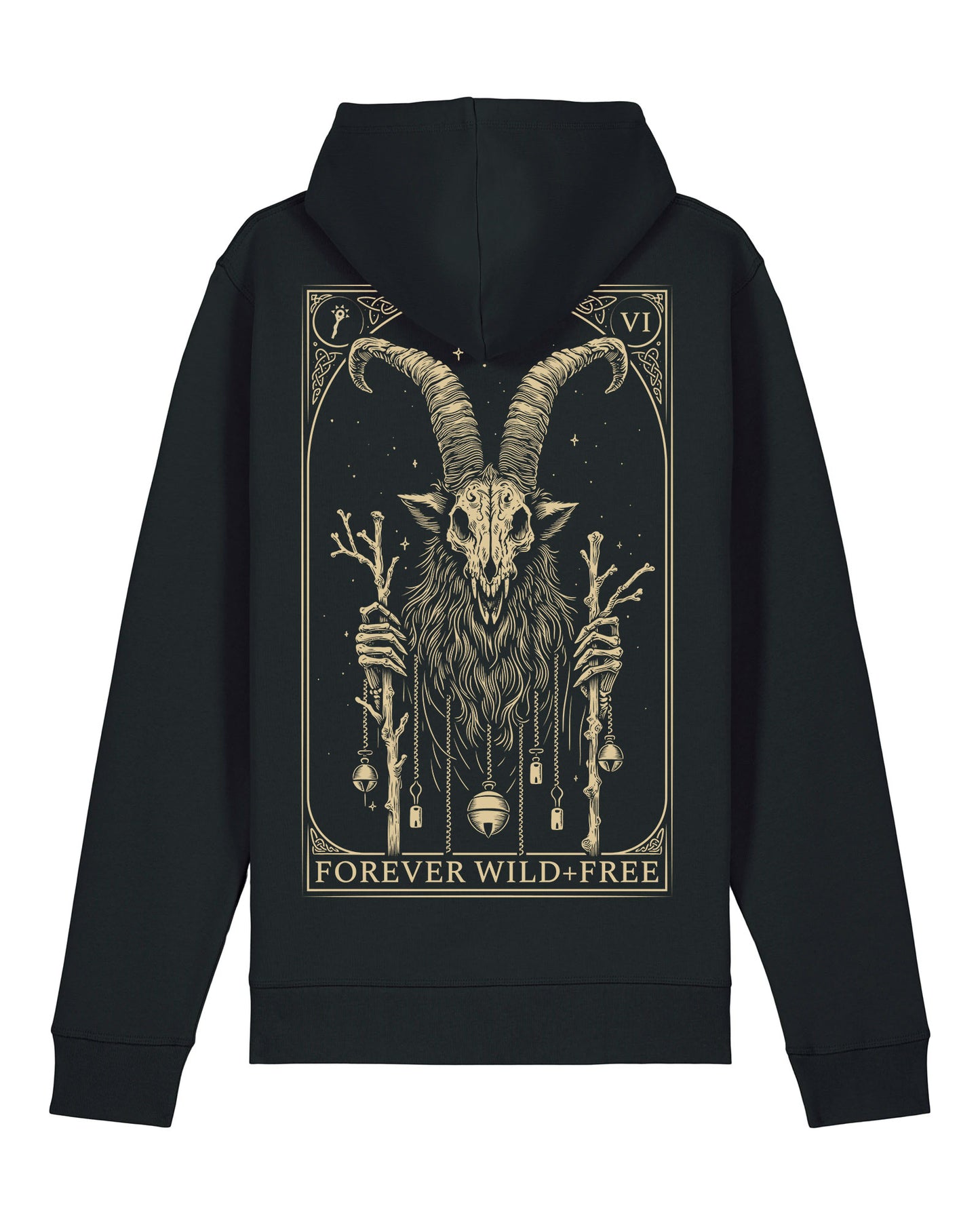 Krampus Black Pullover Hoodie