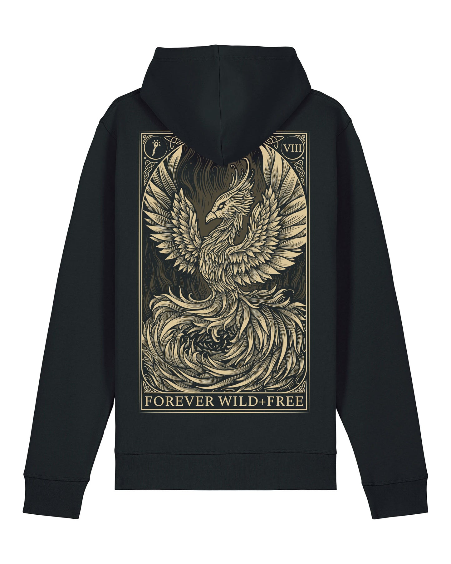 Phoenix Black Pullover Hoodie