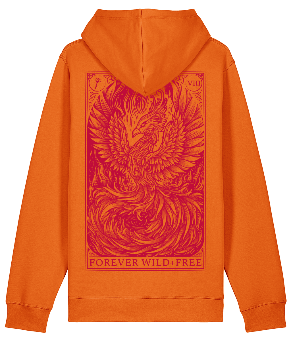 Phoenix Orange Pullover Hoodie - Halloween Edition