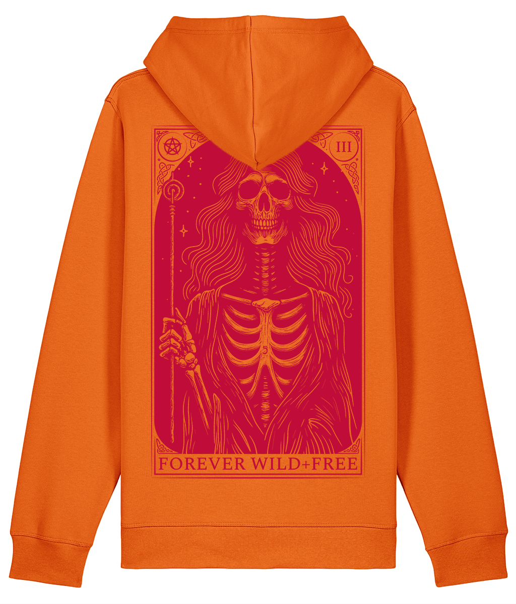 Witch Orange Pullover Hoodie - Halloween Edition